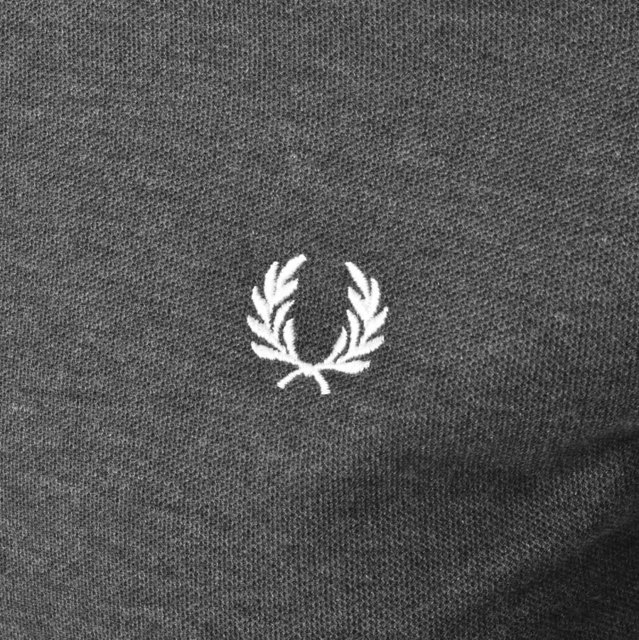 Alternative Image for ProductFred Perry Button Down Polo T Shirt Grey3